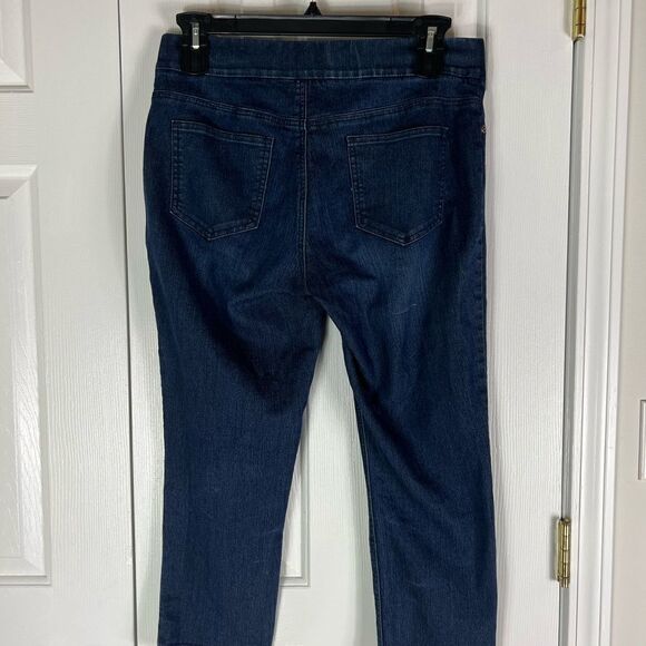 Chicos Platinum Denim Womens Jeans Size 1 - Picture 2 of 3